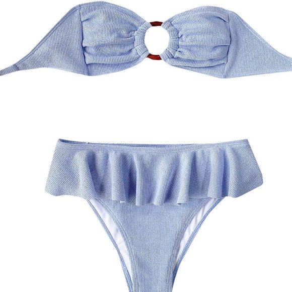 Women's O Ring Swimwear Bikini Set beautiful! - Picture 2 of 4